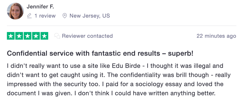 Edubirdie Reviews - TrustPilot